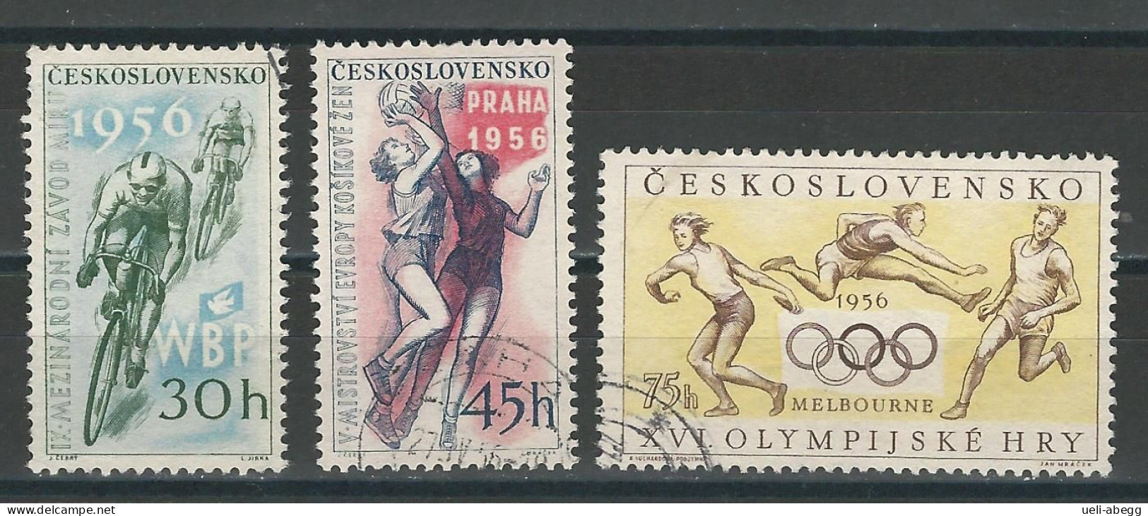 Tschechoslowakei Mi 965-67 O - Used Stamps