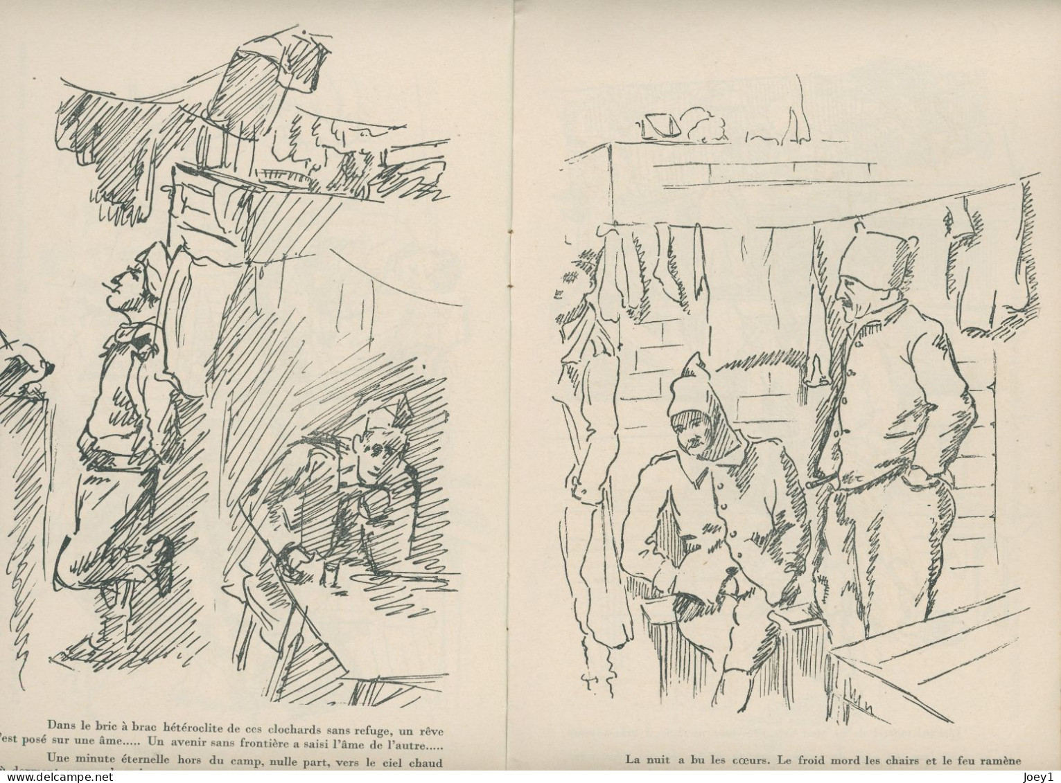 Revue de dessins au Stalag par A.Frémaux dédicacé