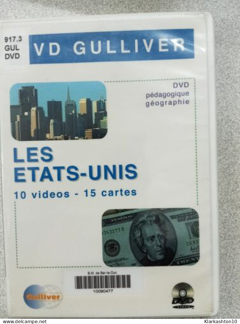 VD GULLIVER LES ETATS-UNIS 10 Videos 15 Cartes - Otros & Sin Clasificación