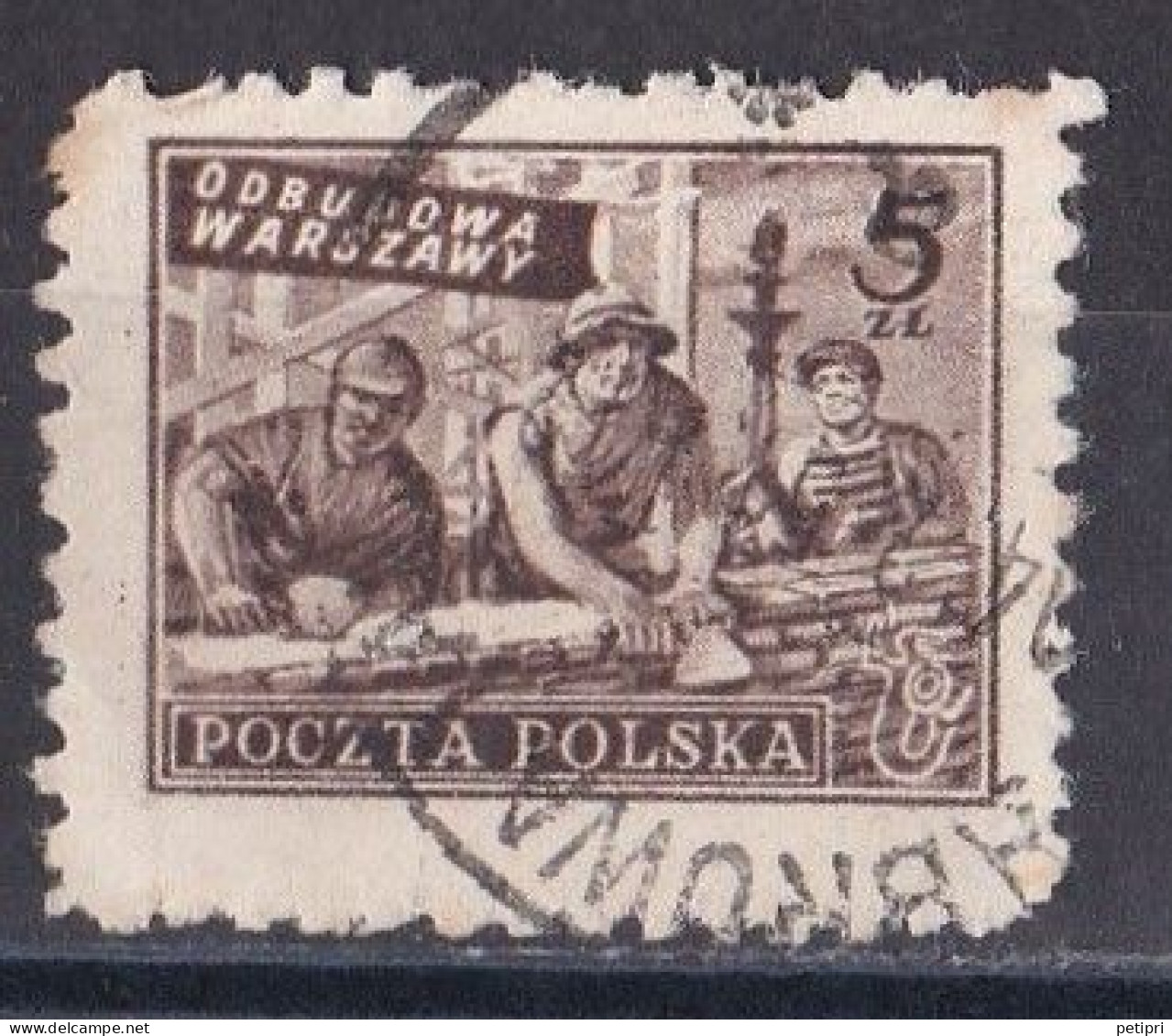 Pologne - République 1944 - 1960   Y & T N °  568  Oblitéré - Gebraucht