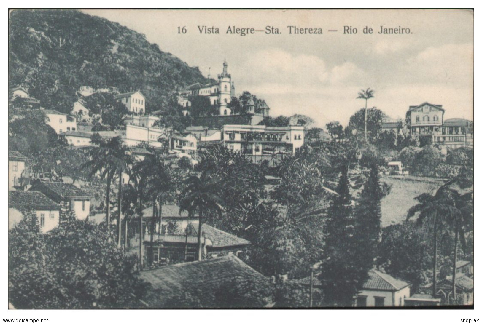 TT0055/ Rio De Janeiro Vista Alegre - Sta. Thereza  Brasilien AK Ca.1912 - Altri & Non Classificati