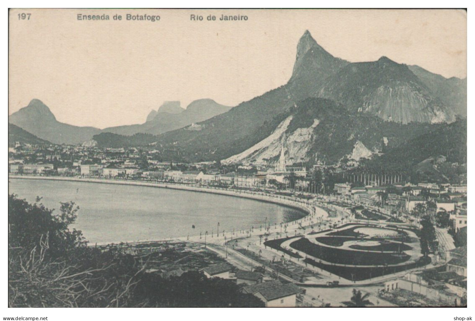 TT0058/ Rio De Janeiro  Enseada De Botafogo   Brasilien AK Ca.1910 - Altri & Non Classificati