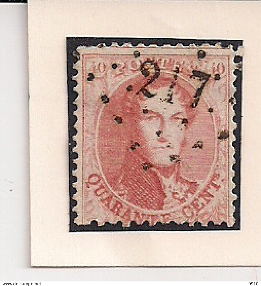  NR.16  N5 PT 217 RETOUCHE DU COIN - Postmarks - Points