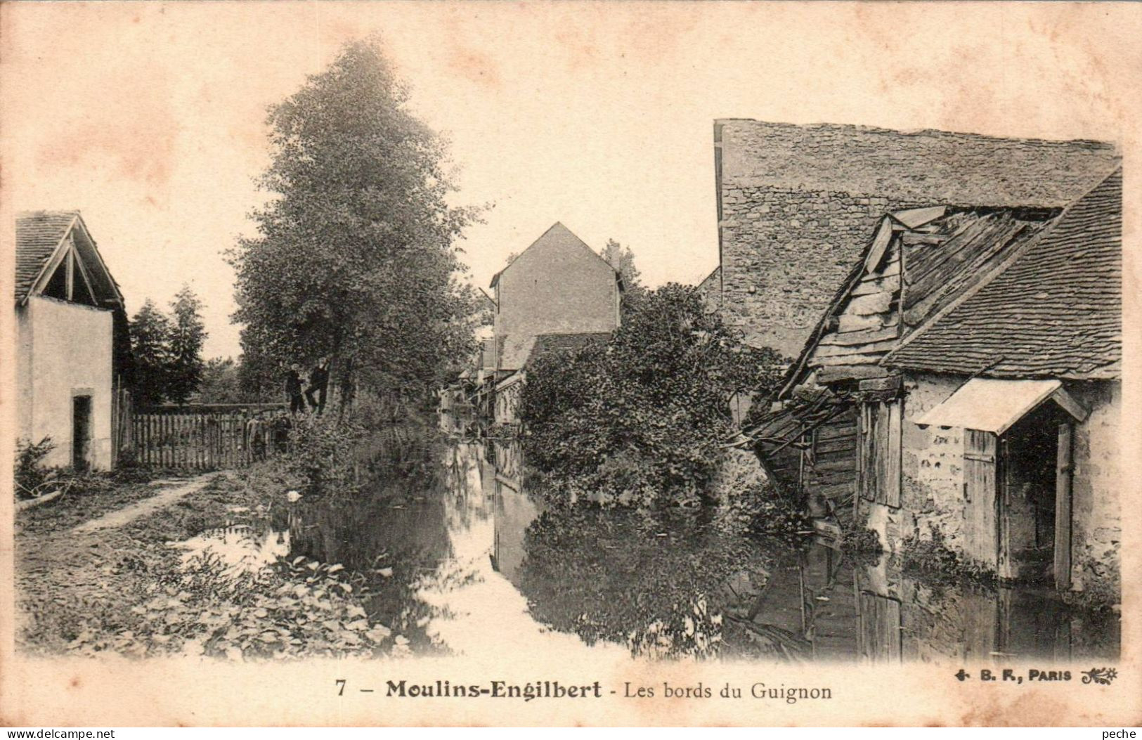 N°166 W -cpa Moulins Engilbert -les Bords Du Guignon-² - Moulin Engilbert