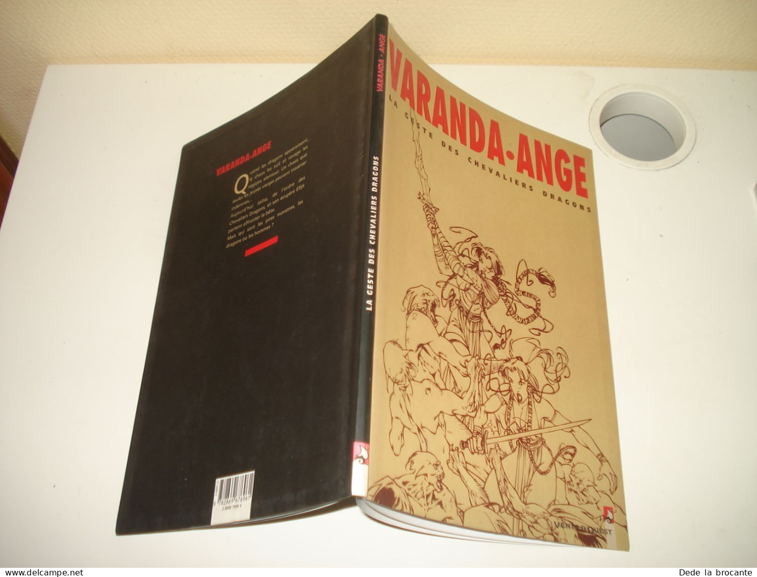 C54 / Le Geste Des Chevaliers Dragons - Varanda Ange - Numéroté Et Signé - 1998 - Eerste Druk
