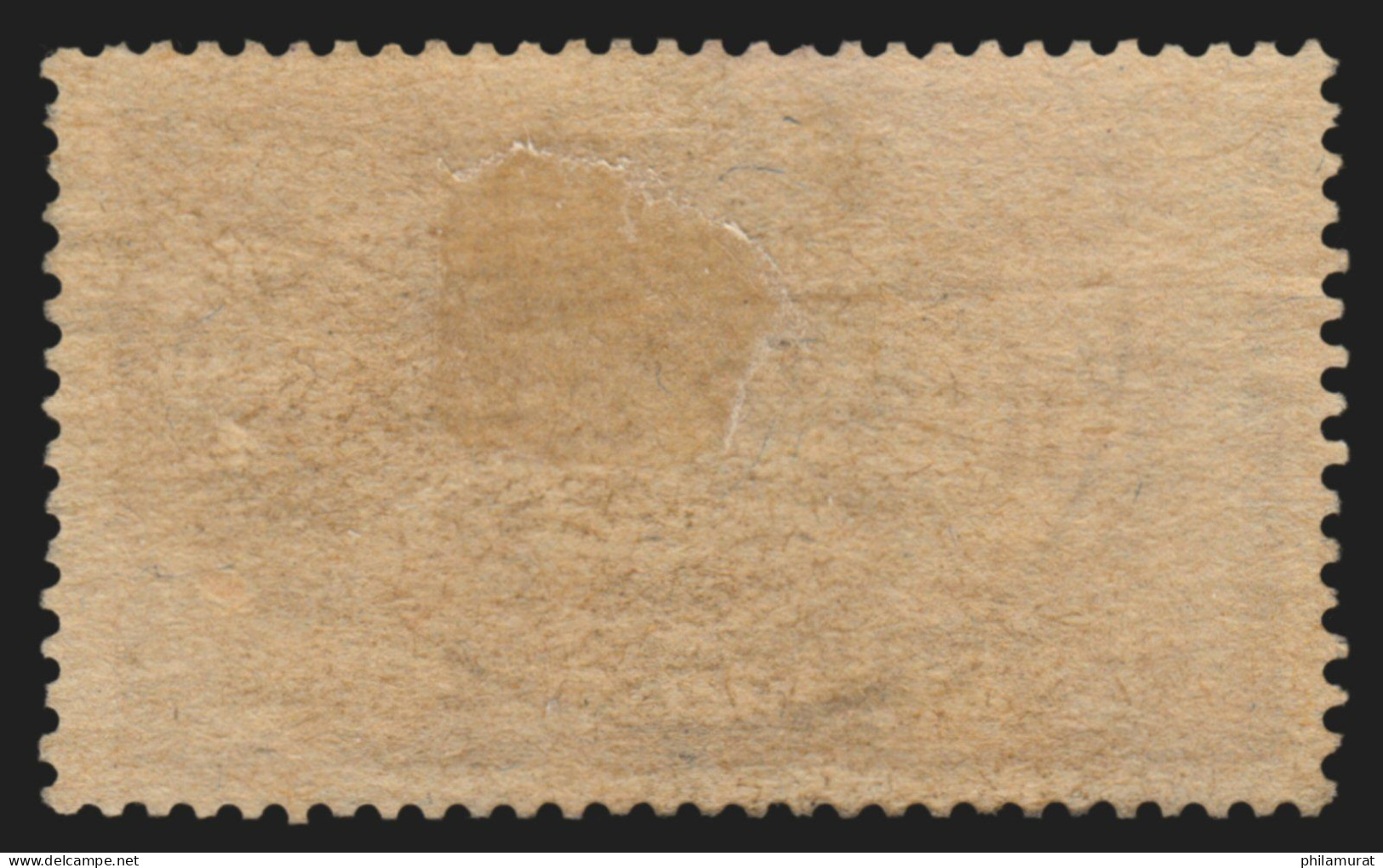 N°120c, Variété "sans Teinte De Fond", Merson 50c Brun Et Gris, Oblitéré - B/TB - Used Stamps