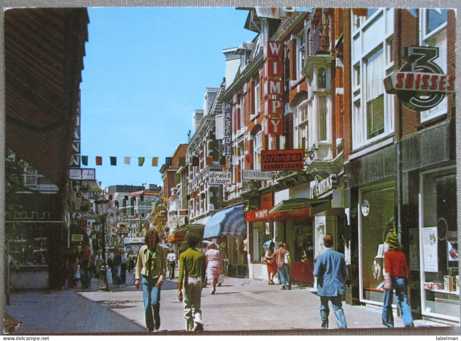 HOLLAND NETHERLAND UTRECHT CITY CENTER STEENWEG POSTCARD CARTOLINA ANSICHTSKARTE CARTE POSTALE POSTKARTE CARD KARTE - Utrecht