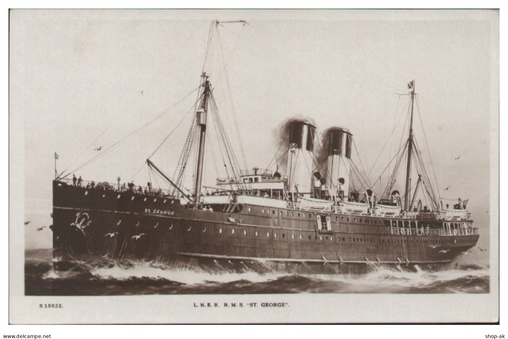 XX19113/ Dampfer  R.M.S. St. George   Foto AK 1925 - Piroscafi