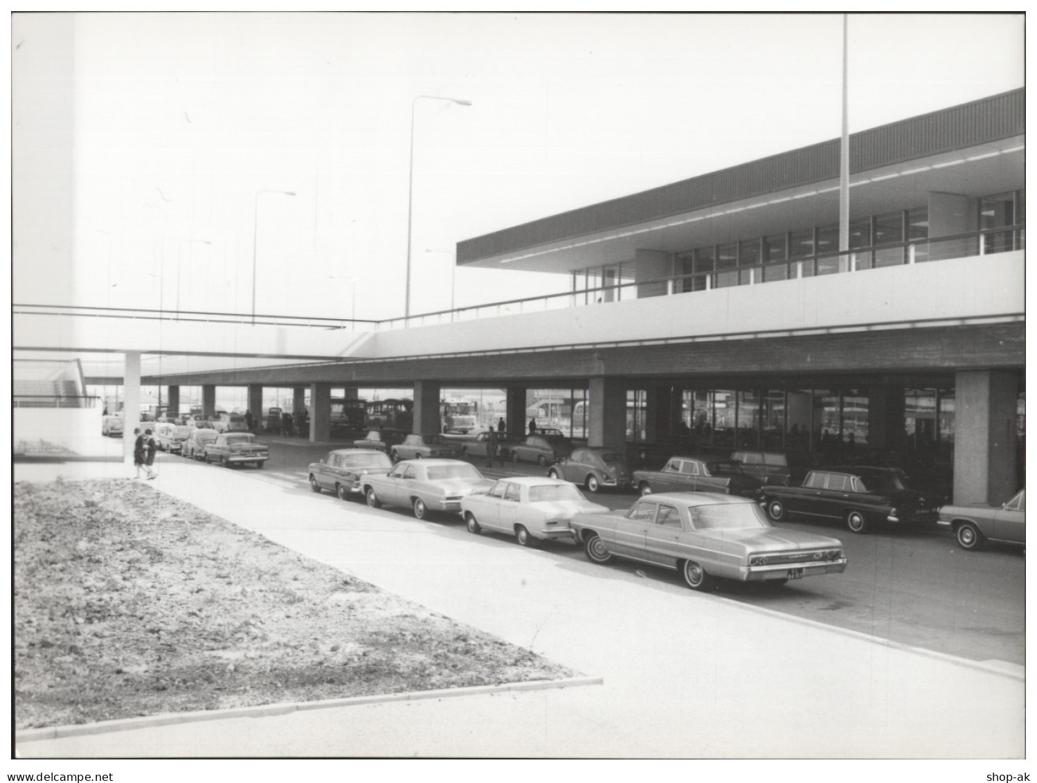 C5513/ Flughafen Amsterdam Schipohl  Foto 21 X 15 Cm 70er Jahre - Altri & Non Classificati