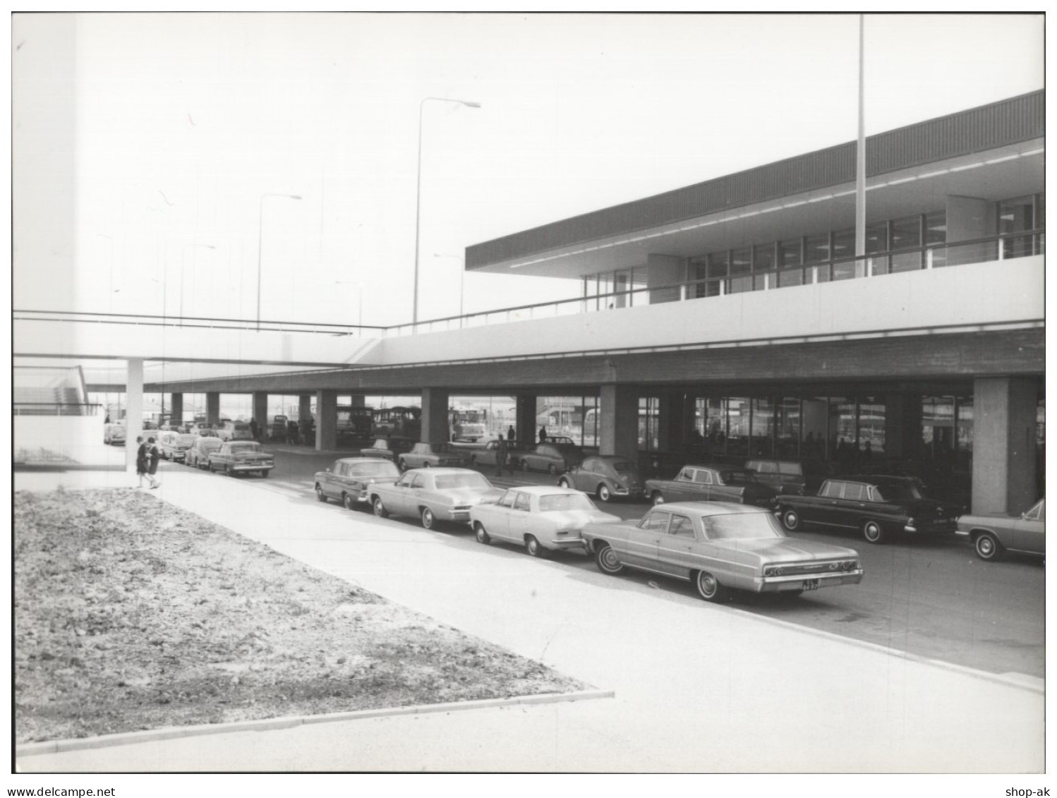 C5513/ Flughafen Amsterdam Schipohl  Foto 21 X 15 Cm 70er Jahre - Otros & Sin Clasificación