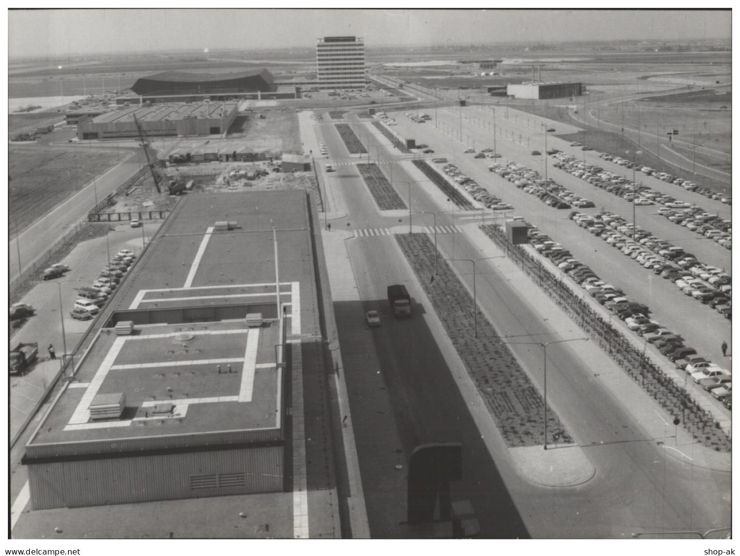 C5514/ Flughafen Amsterdam Schipohl  Foto 21 X 15 Cm 70er Jahre - Altri & Non Classificati