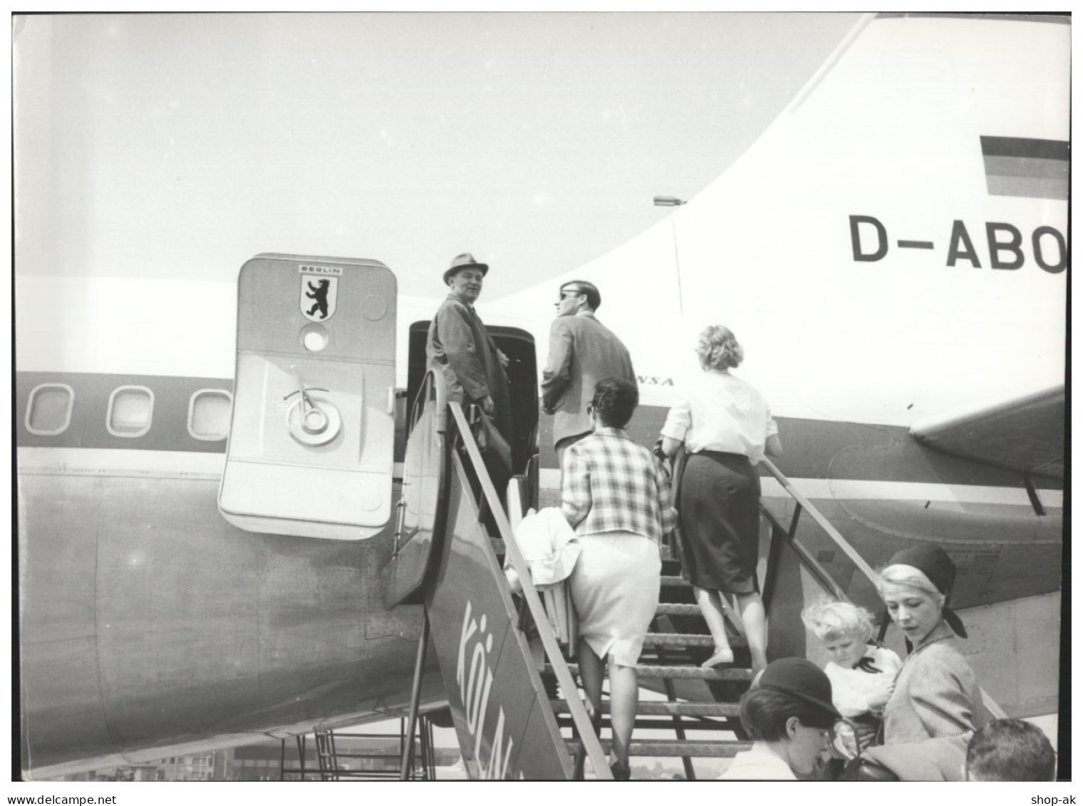 C5518/ Flughafen Köln-Bonn  Foto 21 X 16 Cm 70er Jahre - Altri & Non Classificati