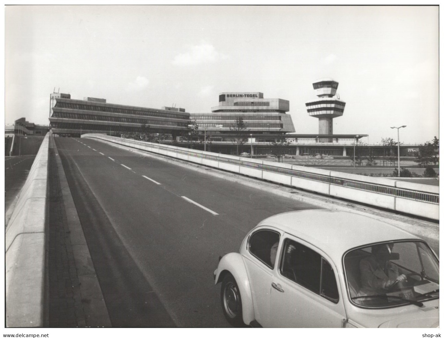 C5496/ Flughafen Berlin Tegel  Foto 21,5 X 16 Cm 70er Jahre - Other & Unclassified