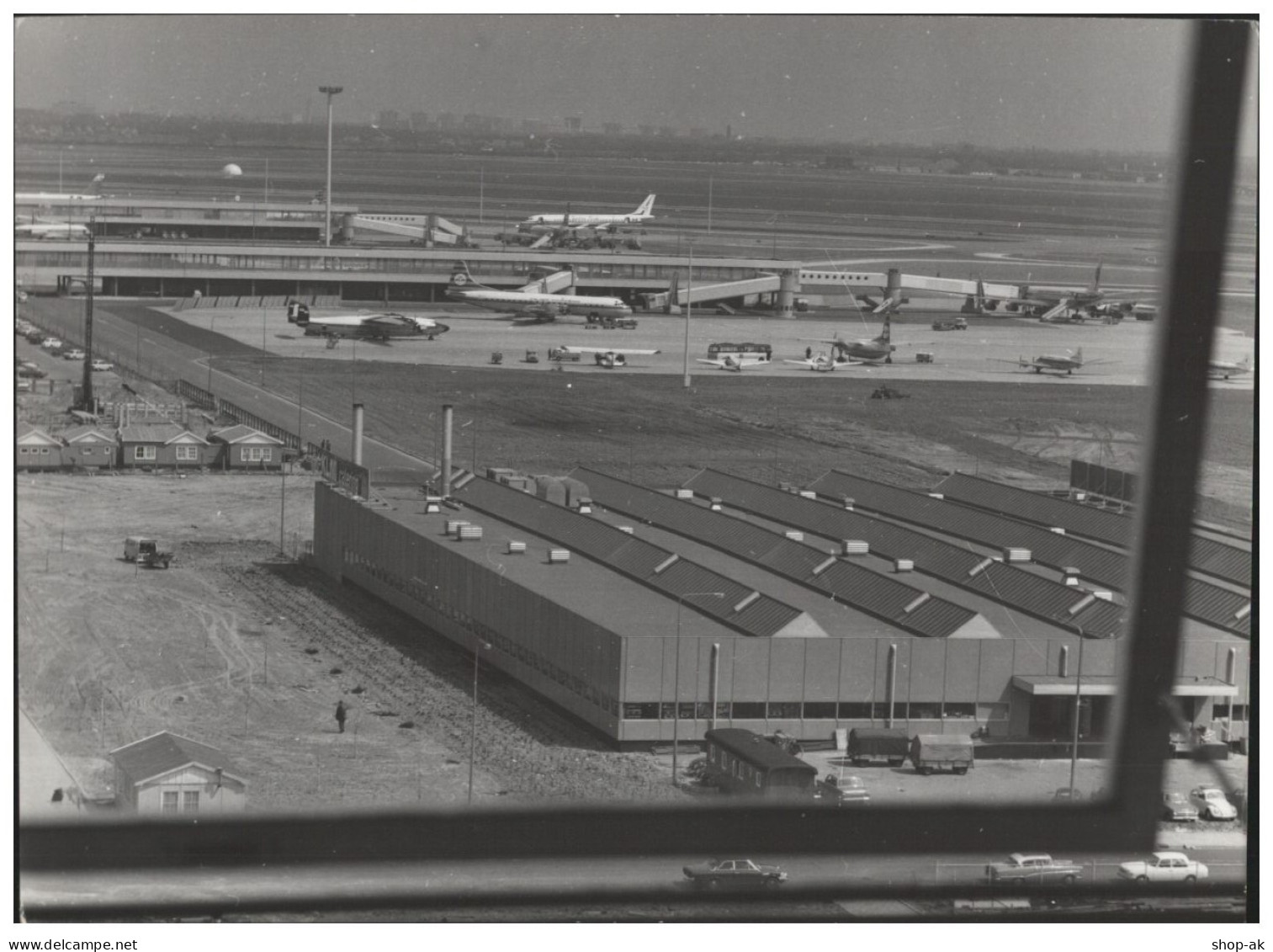 C5509/ Flughafen Amsterdam Schipohl  Foto 21,5 X 16 Cm 70er Jahre - Altri & Non Classificati