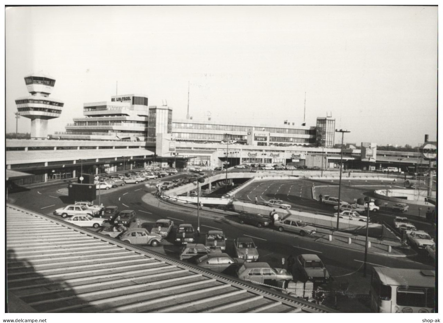 C5488/ Flughafen Berlin Tegel Foto 21,5 X 15 Cm 70er Jahre - Sonstige & Ohne Zuordnung