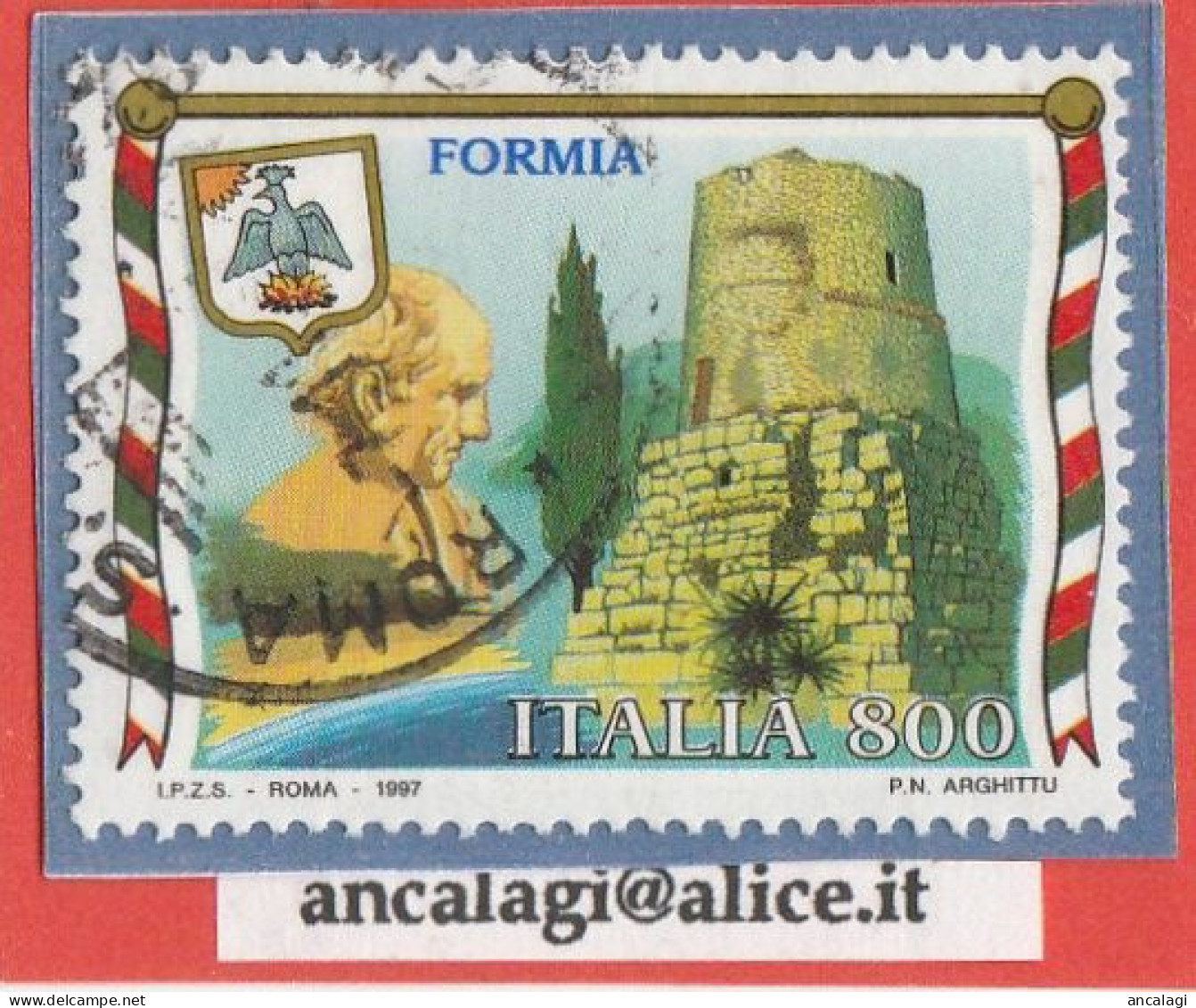 USATI ITALIA 1997 - Ref.0765 "PROPAGANDA TURISTICA" 1 Val. - - 1991-00: Used