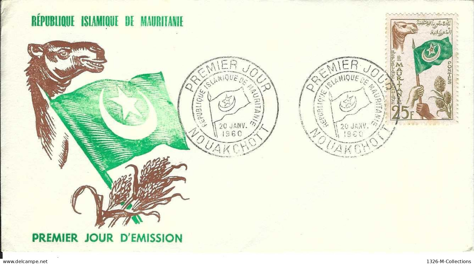 Envellope MAURITANIE 1e Jour N° 138 Y & T - Mauritanië (1960-...)