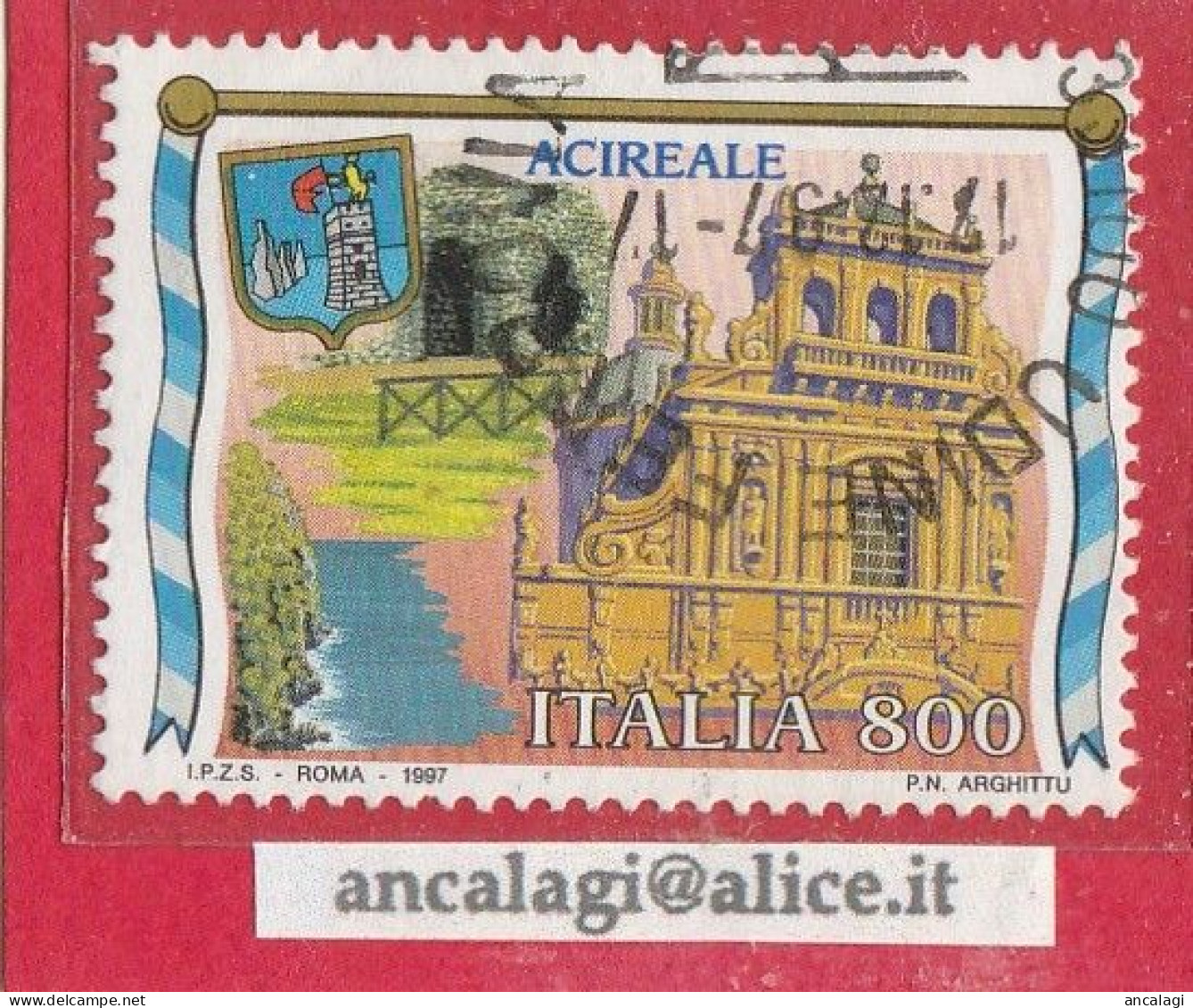 USATI ITALIA 1997 - Ref.0765A "PROPAGANDA TURISTICA" 1 Val. - - 1991-00: Used