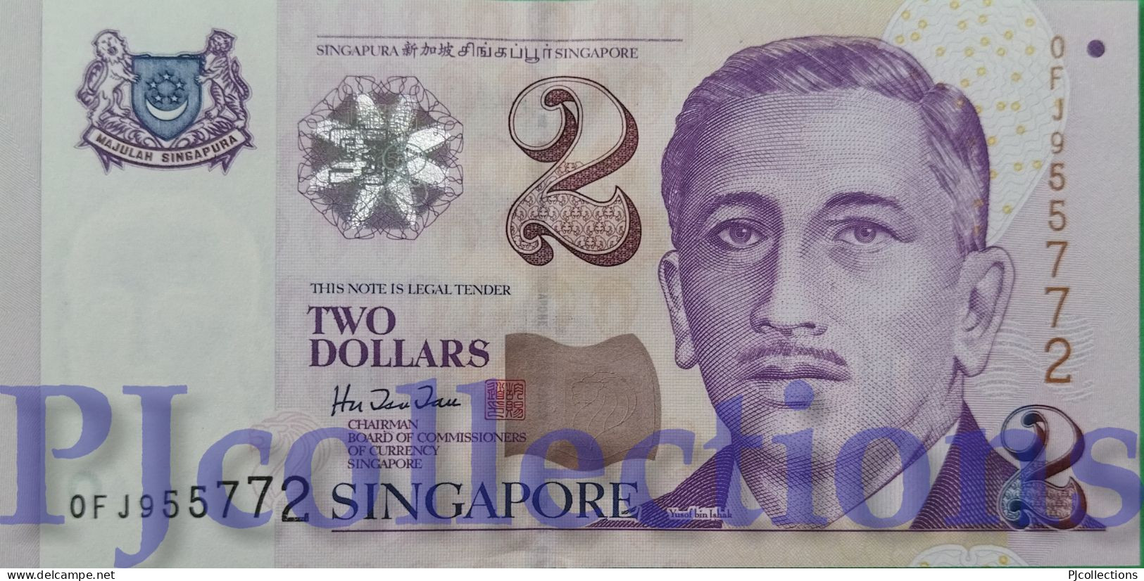 SINGAPORE 2 DOLLARS 1999 PICK 38 UNC - Singapur