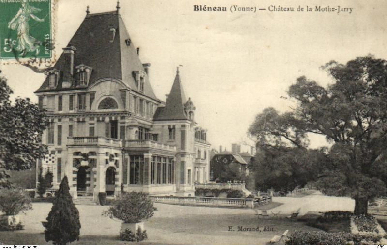 89 - Yonne - Bleneau - Château De La Mothe-Jarry - 6552 - Bleneau