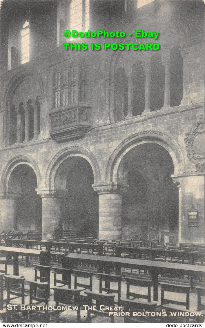 R394586 St. Bartholomew The Great Prior Boltons Window. The London Stereoscopic - Andere & Zonder Classificatie