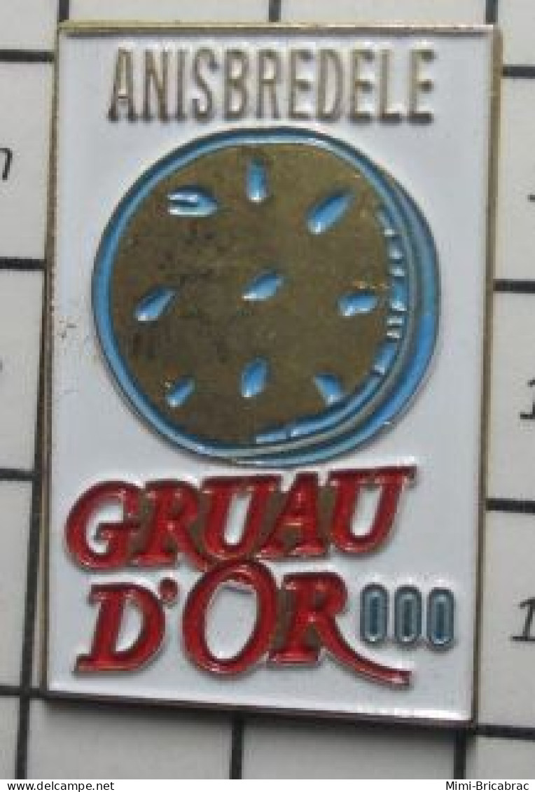 1618A Pin's Pins / Beau Et Rare : ALIMENTATION / GRUAU D'OR 000 ANISBREDELE - Food