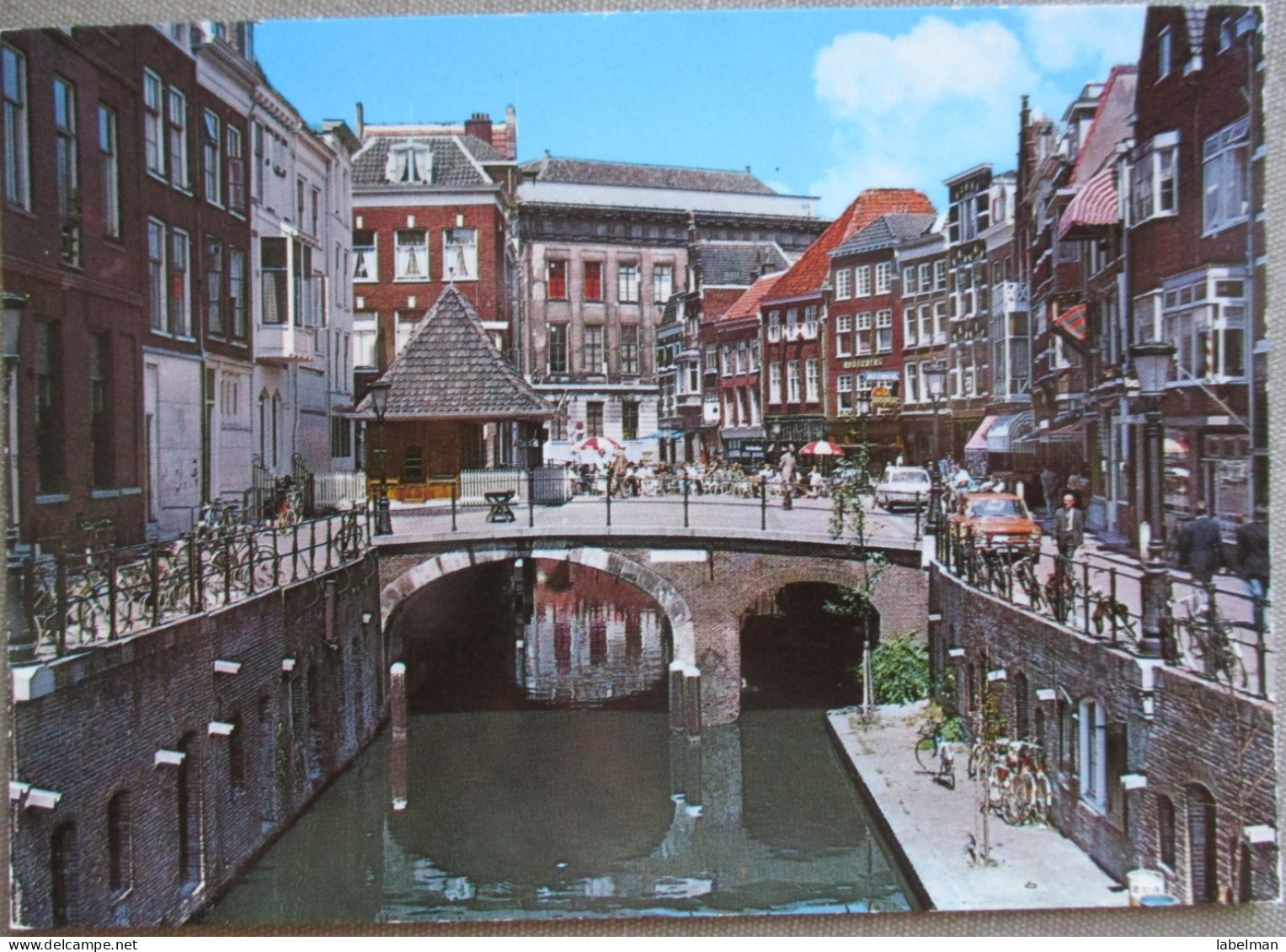 HOLLAND NETHERLAND UTRECHT CITY CENTER VISMARKT POSTCARD CARTOLINA ANSICHTSKARTE CARTE POSTALE POSTKARTE CARD - Utrecht