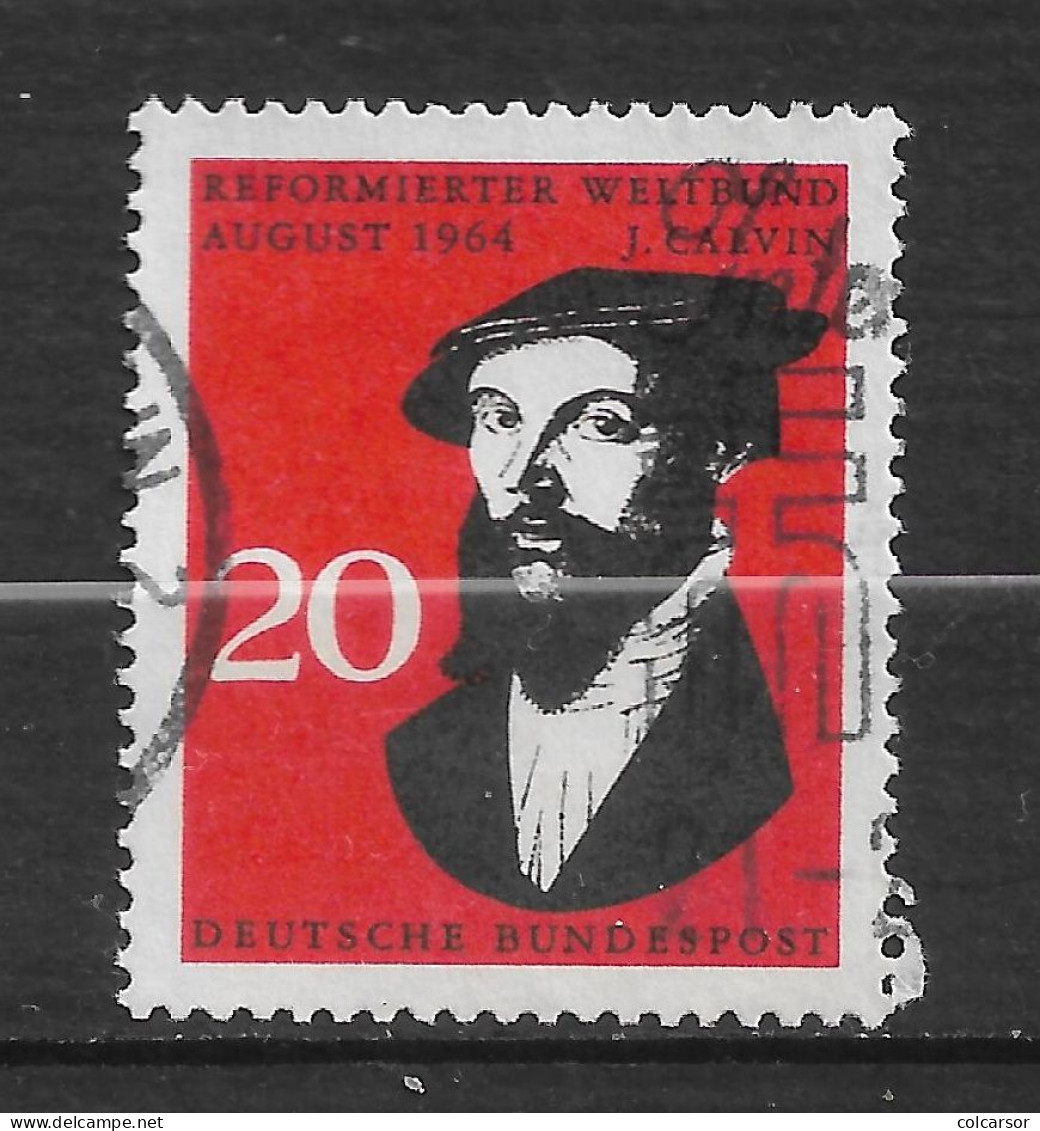ALLEMAGNE FÉDÉRALE  N°   307 " CALVIN " - Used Stamps
