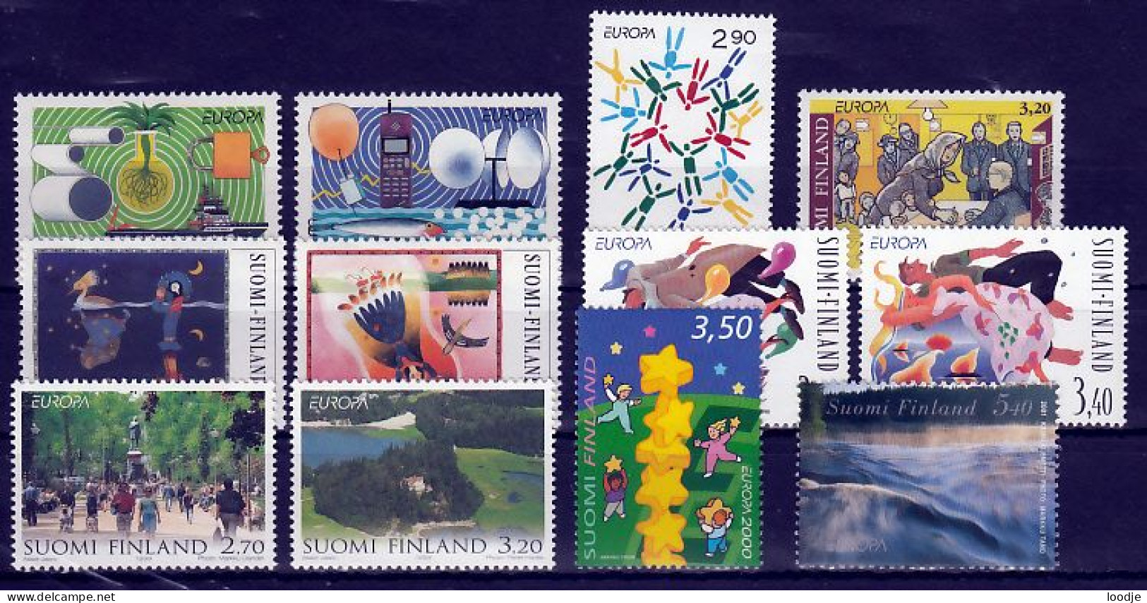 Finland Europa Cept 1994 T.m. 2001 Postfris - Collections