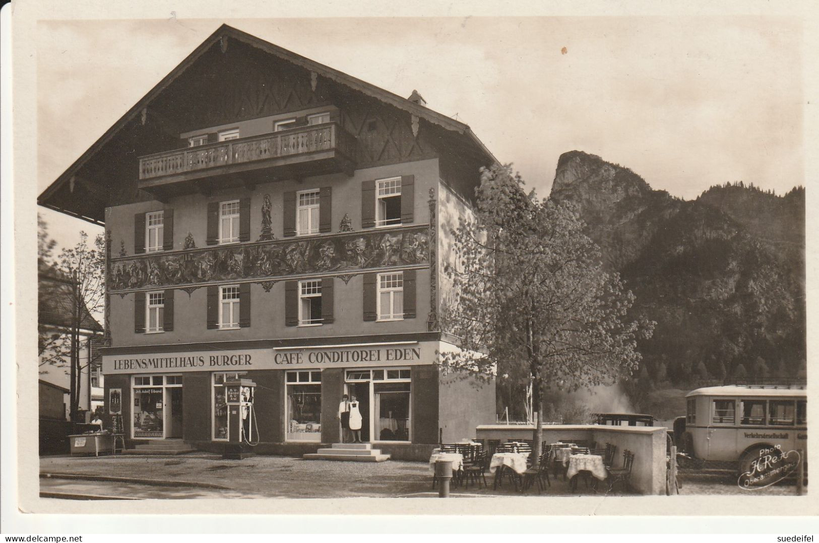 Oberammergau  Lebensmittel Burger, Cafe Elsen - Oberammergau