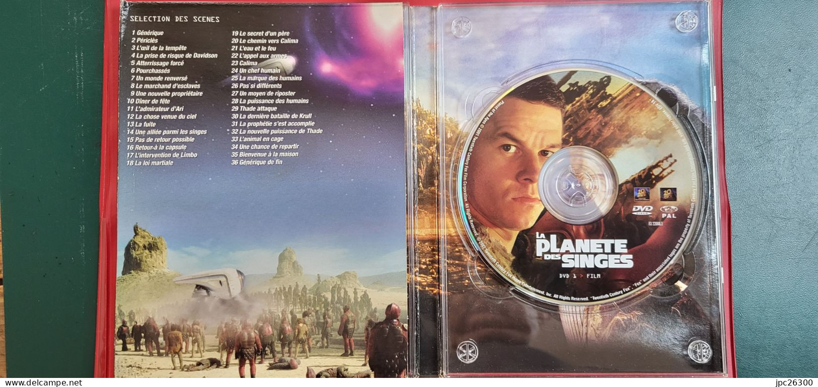 DVD Film - La Planète Des Singes De Tim Burton - Autres & Non Classés