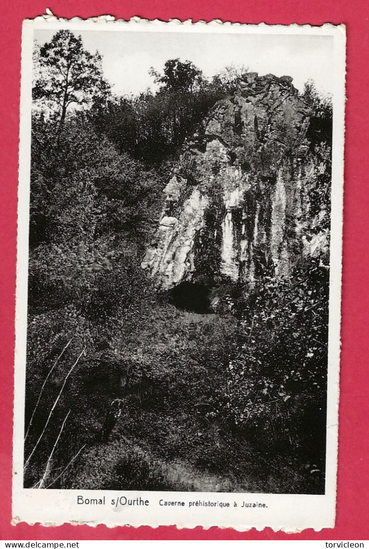 C.P.  Bomal-sur-Ourthe = Caverne  Préhistorique  à  JUZAINE - Durbuy