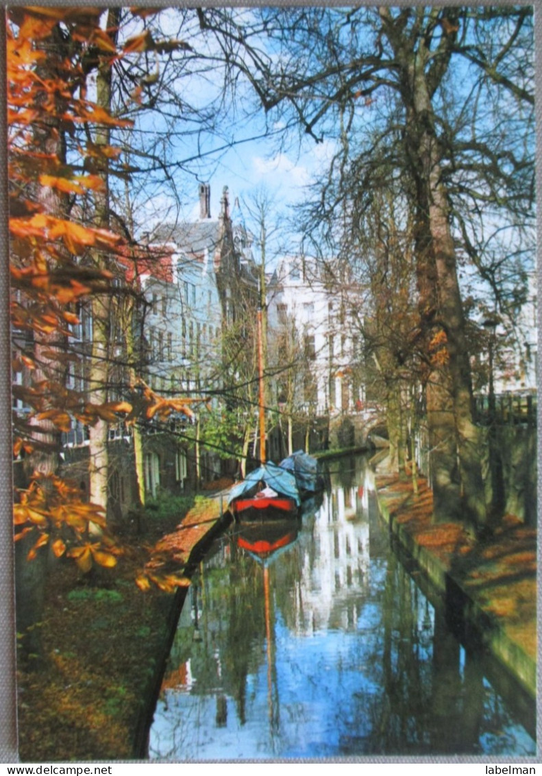 HOLLAND NETHERLAND UTRECHT CITY CENTER NIEUWEGRACHT POSTCARD CARTOLINA ANSICHTSKARTE CARTE POSTALE POSTKARTE CARD - Utrecht