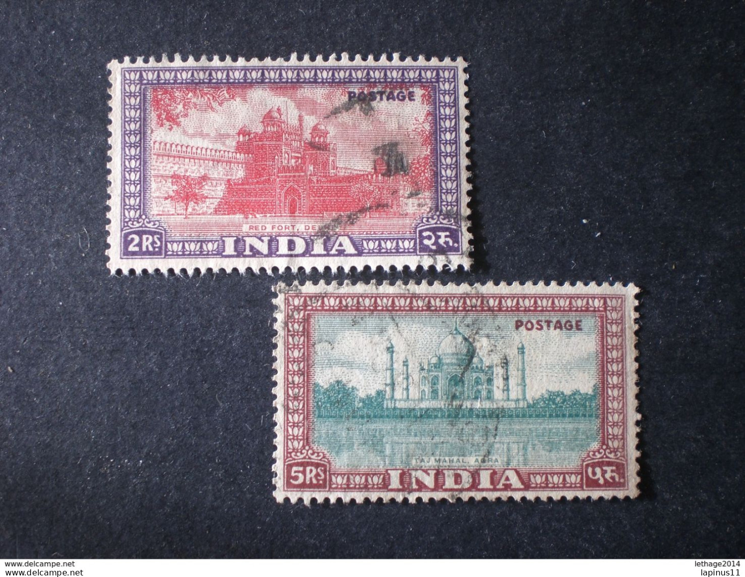 INDIA इंडिया INDE 1949 Sculptures And Buildings - Used Stamps