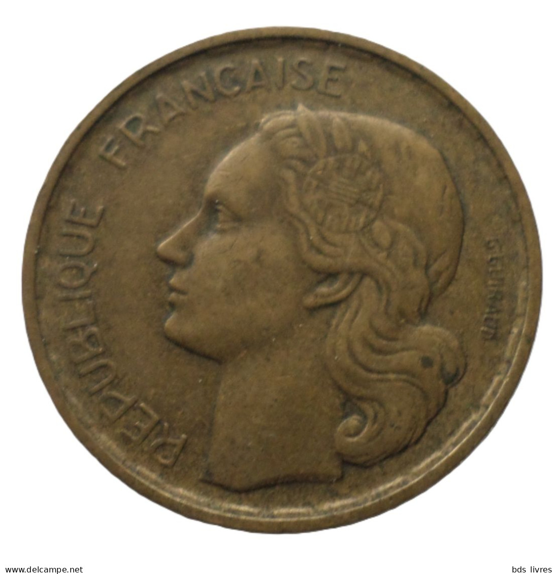 FRANCE.... 20 Francs Guiraud 1952 B- Pièce Non Nettoyée Et Patinée (voir Images) - 20 Francs