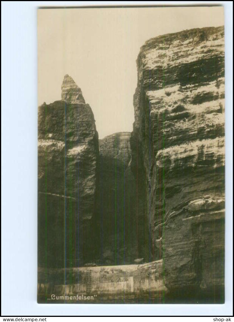 V5571/Helgoland Lummerfelsen Foto AK Ca.1920 - Helgoland