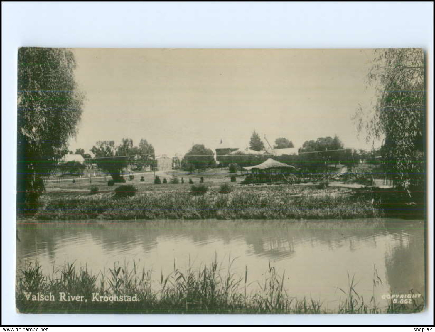 V5549/ Kroonstad Moqhaka , Valsch River  Südafrika Foto AK Ca.1920 - Ohne Zuordnung