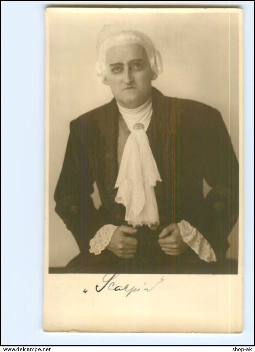 MM1242/ Opernsänger Oper  Tosca  Baron Scarpia  Foto AK Ca.1925  - Sänger Und Musikanten