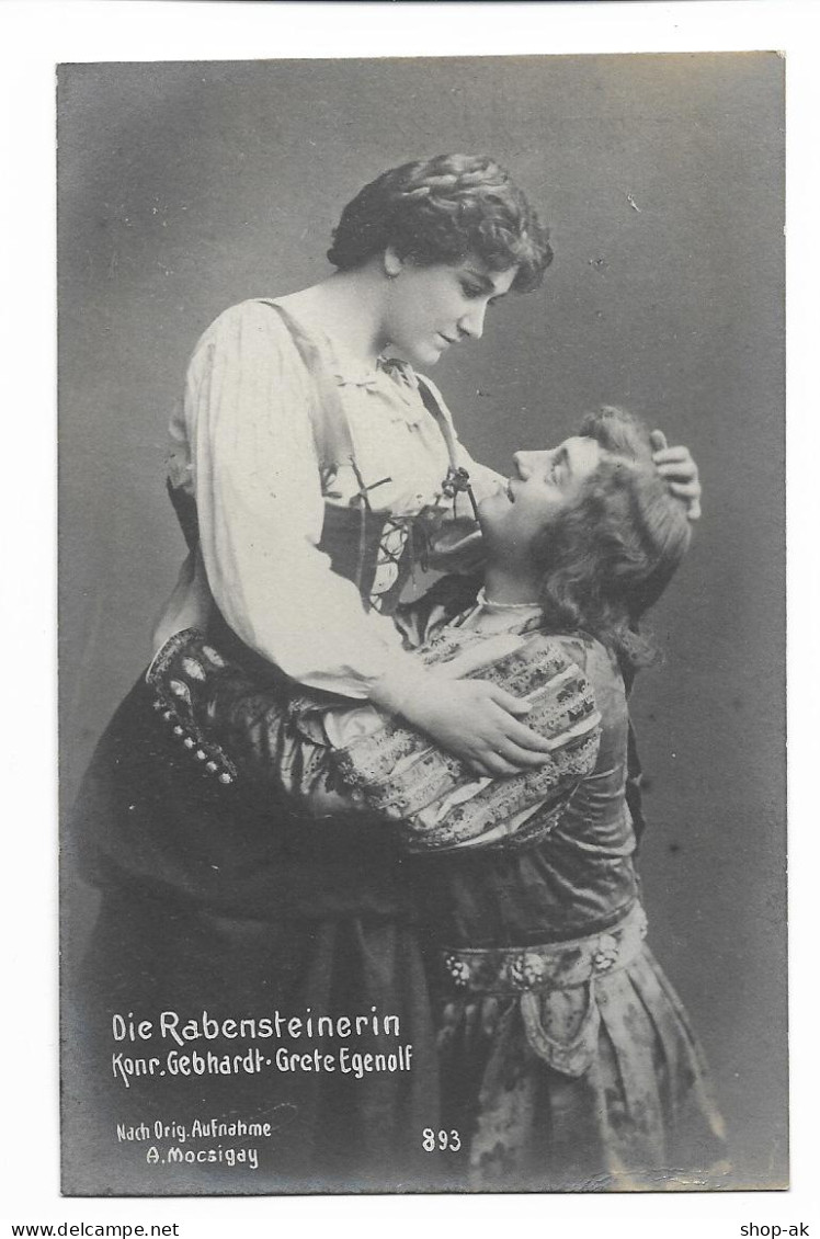 MM1233/ Gustav Matzner Theater-Schauspieler Hamburg Foto AK  Ca.1910  E. Bieber - Artistes