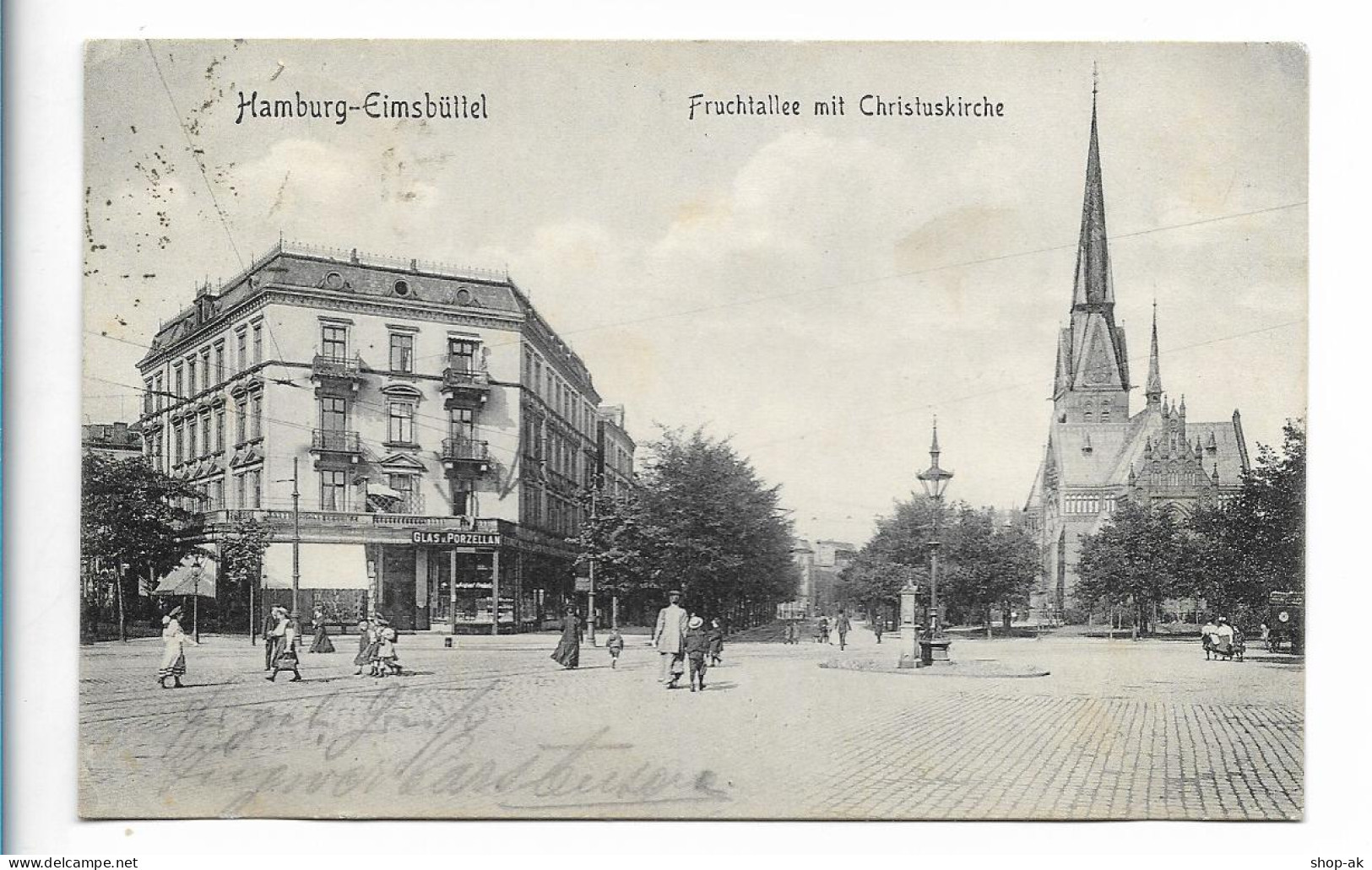 XX18328/ Hamburg Eimsbüttel Fruchtallee  AK 1924 - Eimsbüttel