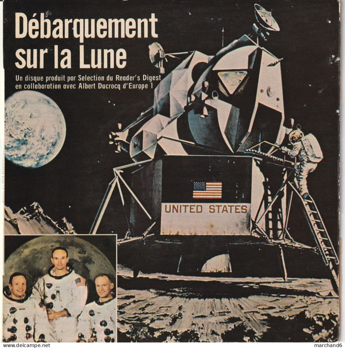 Sélection Reader's Digest Europe1 Philips Débarquement Sur La Lune/opération Apollo XI - Autres - Musique Française