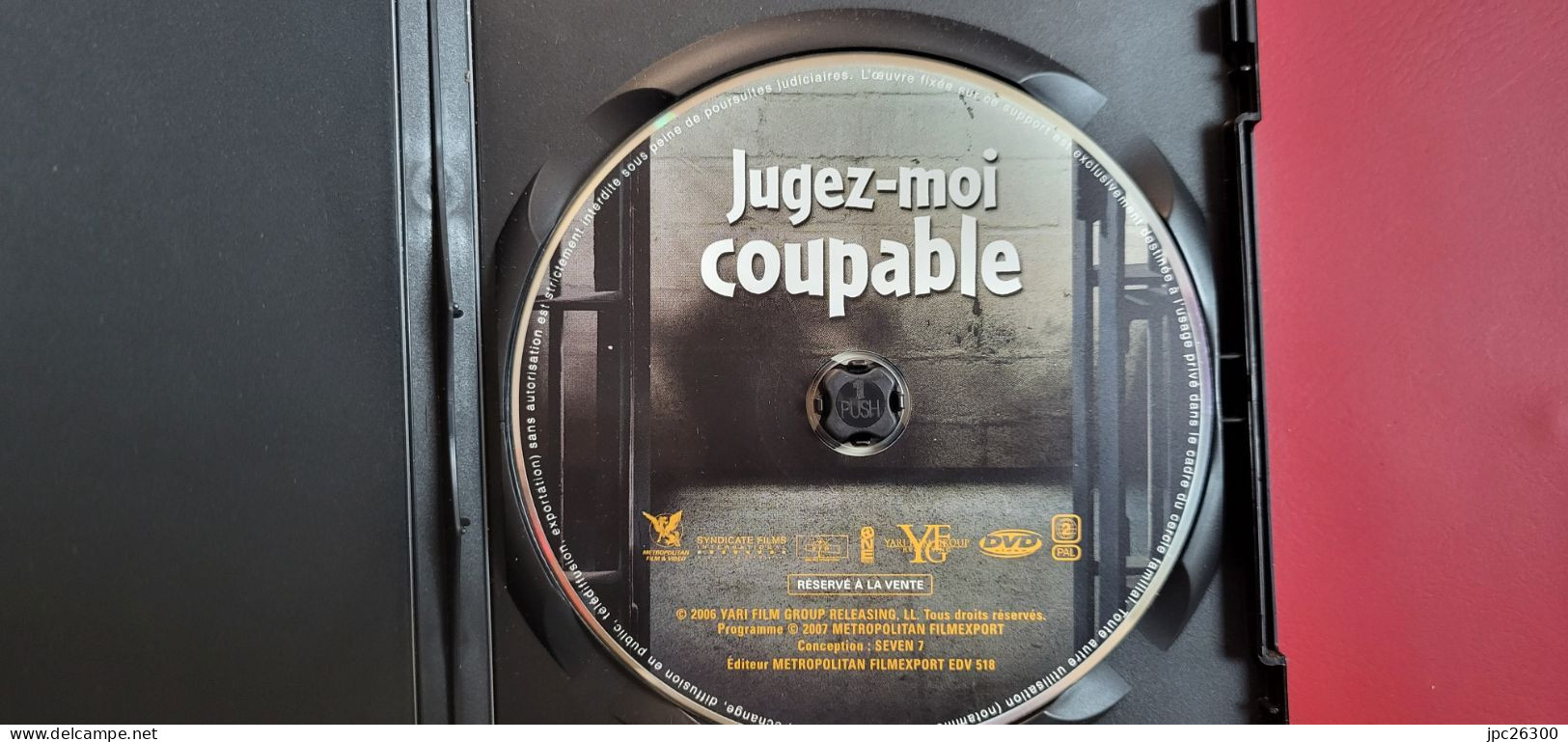 DVD Film - Jugez-moi Coupable De Vin Diesel 2006 - Andere & Zonder Classificatie