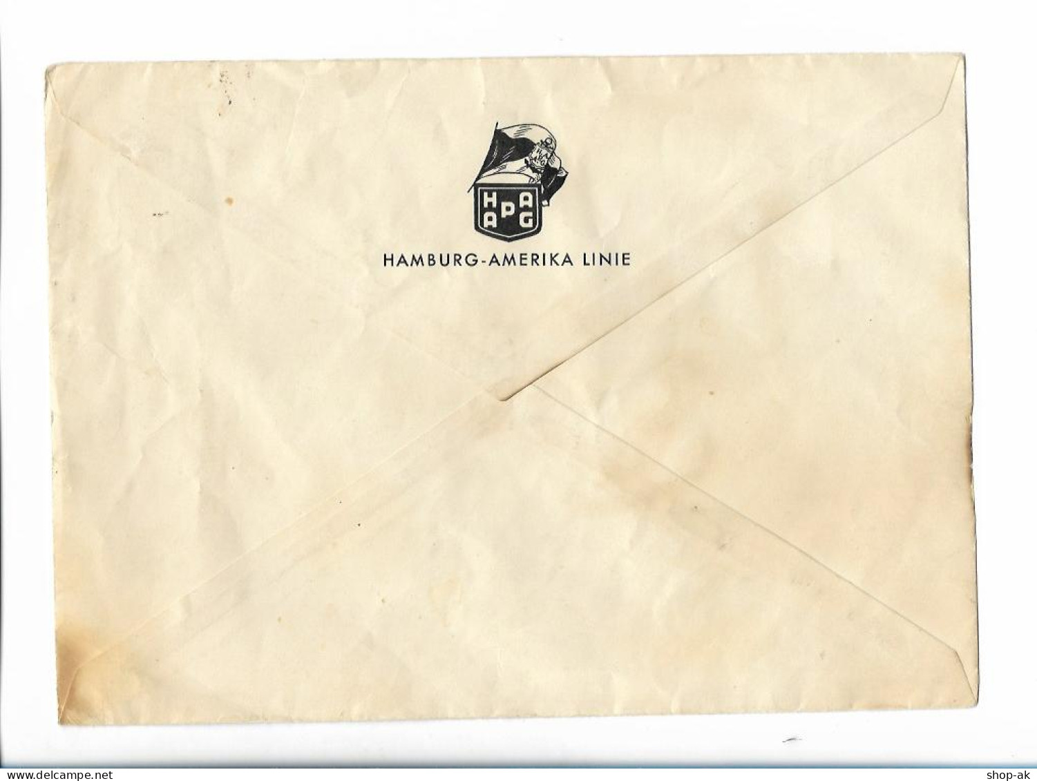 MM0894/ Briefumschlag Hamburger-Amerika-Linie Dampfer Oceania Vor Venedig 1930 - Andere & Zonder Classificatie