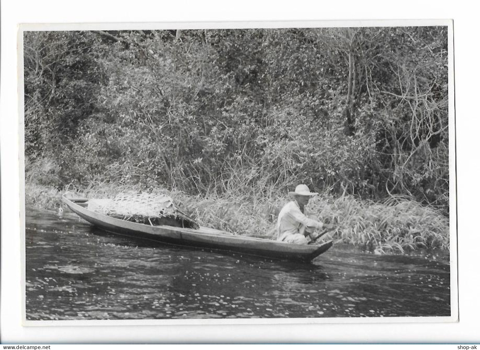 C5101/ Manaus Brasilien Am Rio Negro Foto 21 X 14,5 Cm AK 1959 - Altri & Non Classificati