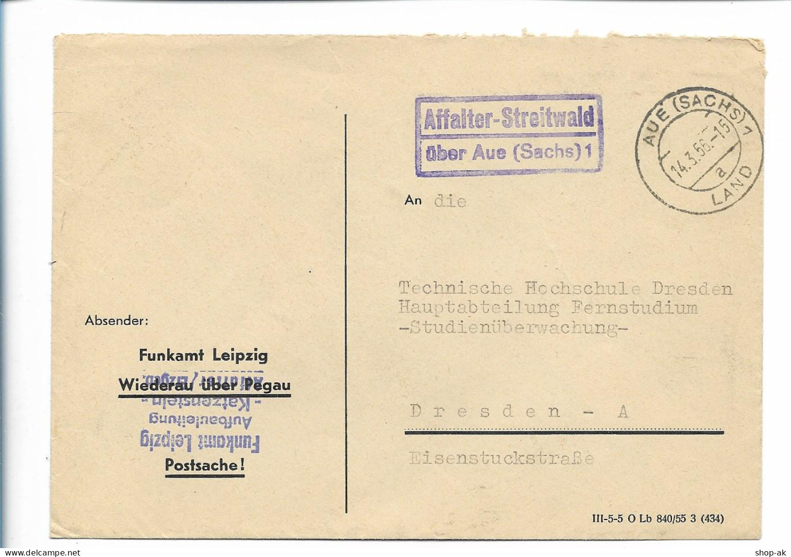 Y25379/ Stempel: Eger 50. Geburtstags Des Fühers 1939 Ganzsache Drittes Reich  - Guerre 1939-45