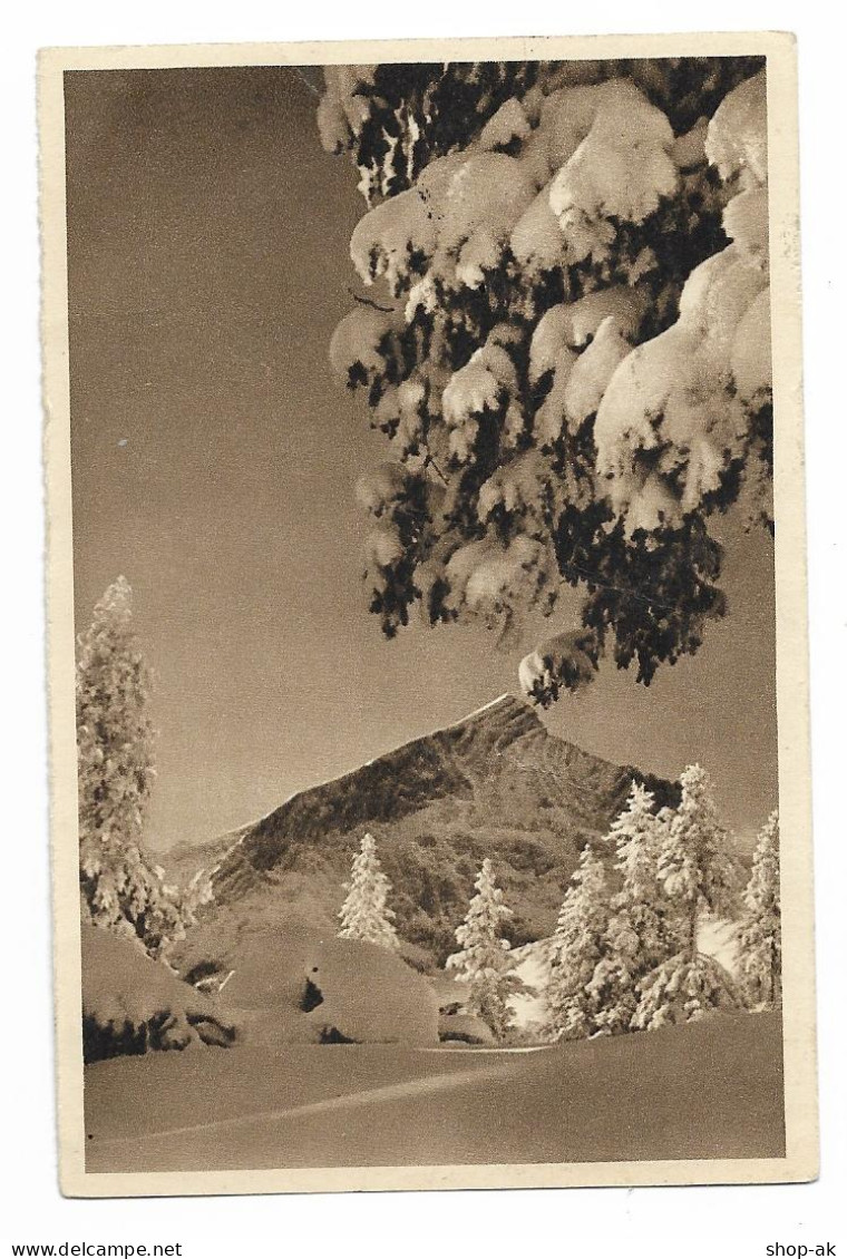 MM0833/ WHW Ganzsache 1934/35 AK Alpspitze  Bild Nr.29 - Guerre 1939-45