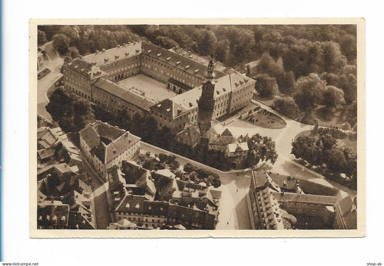 MM0832/ WHW Ganzsache 1934/35 AK Weimar Schloss  Bild 156 - Guerre 1939-45