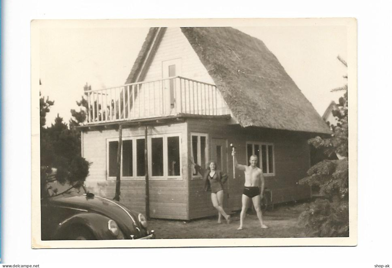 MM0829/  VW Käfer Foto  Urlaub In Schönberg 10 X 7 Cm  60er Jahre - KFZ