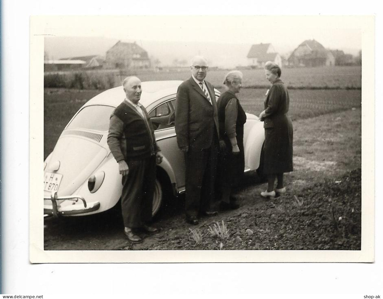 MM0816/  VW Käfer Foto 60er Jahre 10,5 X 7,5 Cm  - Coches