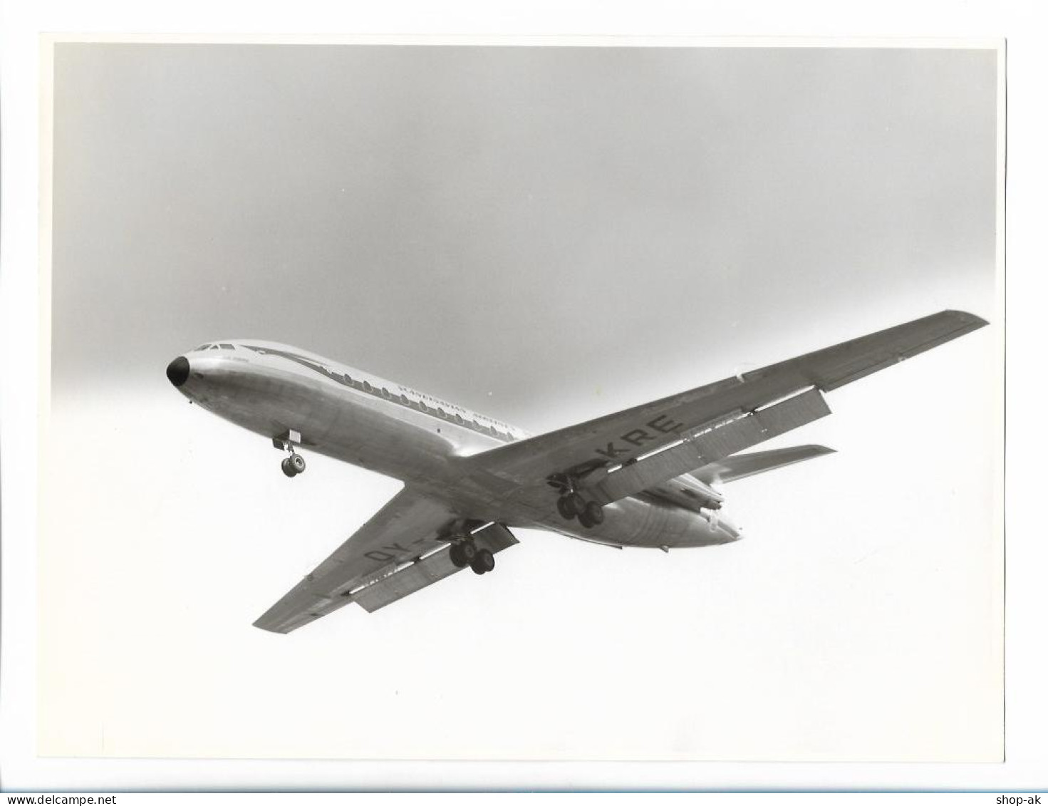 MM0796/ Flugzeug Scandinavian Airlines  Foto 24 X 18 Cm 70er Jahre - Altri & Non Classificati